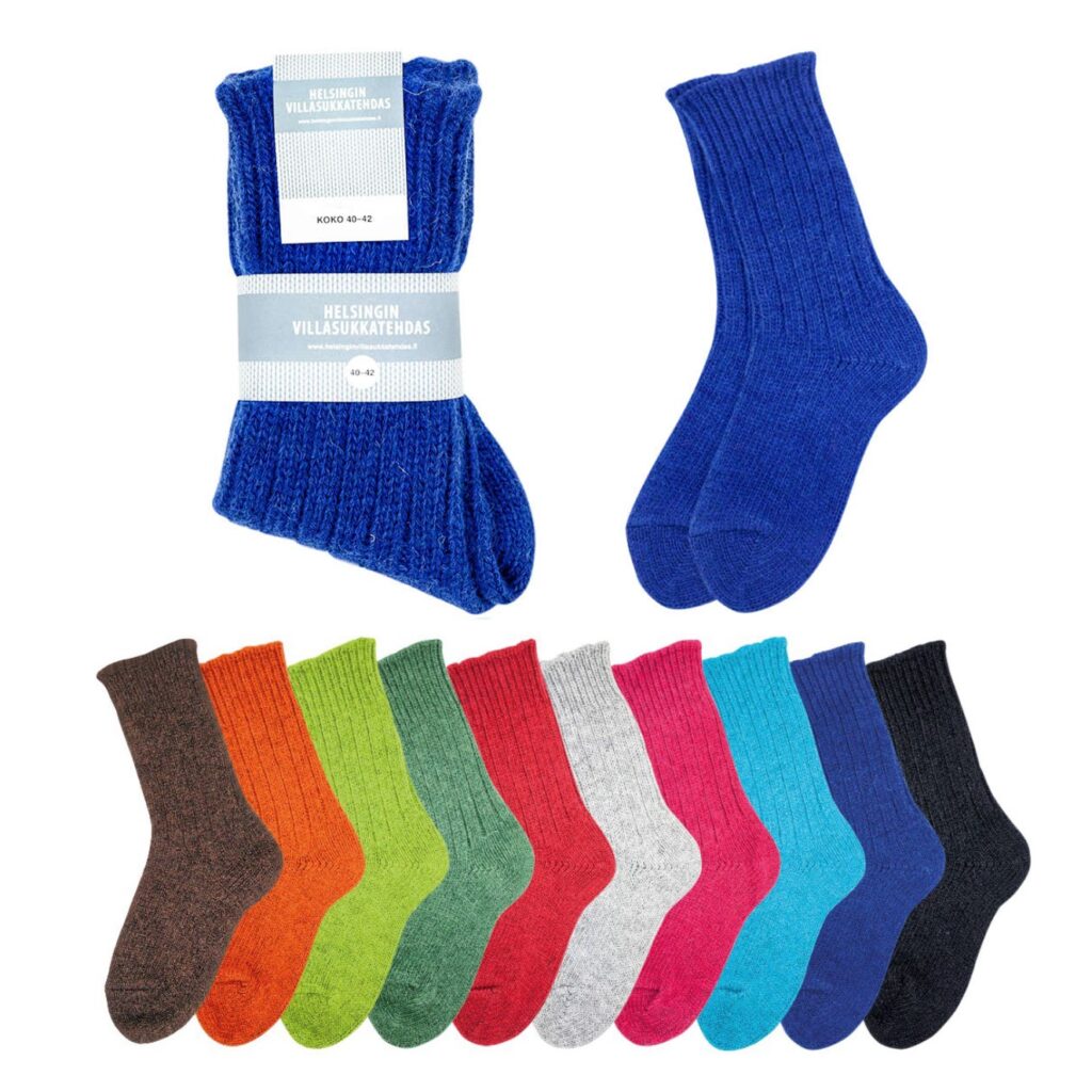 Kotimaiset villasukat