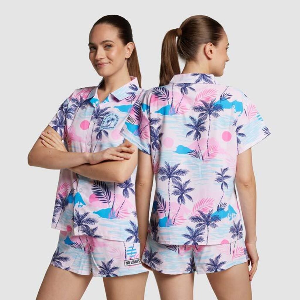 Sublimoitu havaijipaita omalla designilla